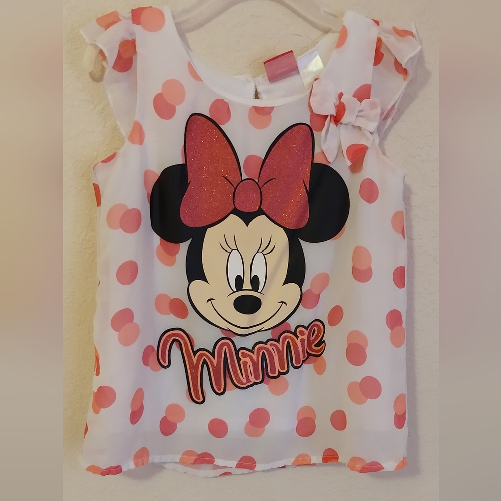 Minnie Mouse blouse size 5T